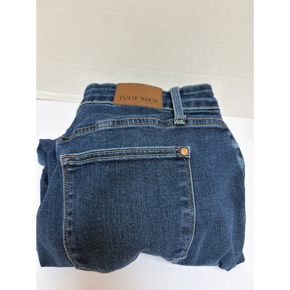 Judy Blue Hi-Rise Cargo Bootcut Denim Jeans Size 16W Style #88872 Non Distressed
